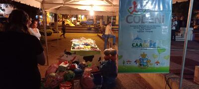 Cierre de maratón de recolección de juguetes, en la plaza Tte. Fariña de Caacupé.