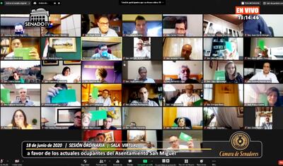 En su sesión virtual de ayer, por unanimidad, la Cámara de Senadores aceptó el veto del Ejecutivo a la ley que plantea despenalizar las declaraciones juradas falsas de funcionarios públicos.