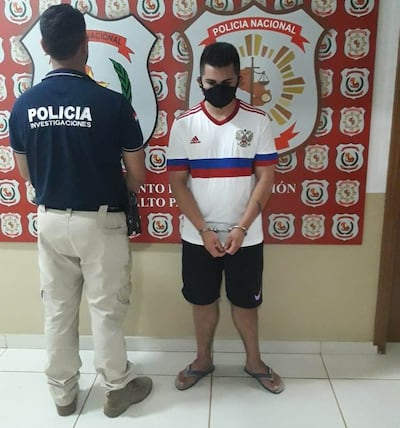 Gustavo Ariel Melgarejo Marín quedó a disposición del Ministerio Público.