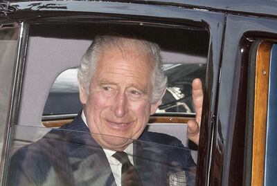 El rey Carlos III de Inglaterra.