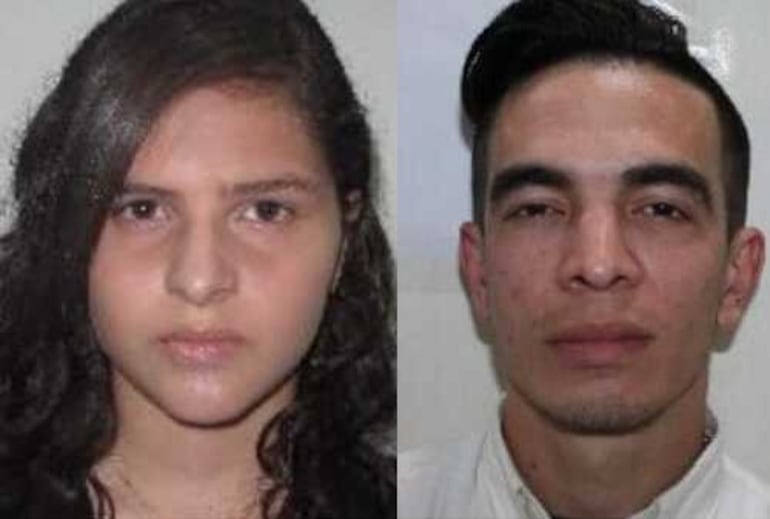 Marian Ayelén Narváez Benítez (20 años) y Sergio Daniel Samaniego Franco (31 años).