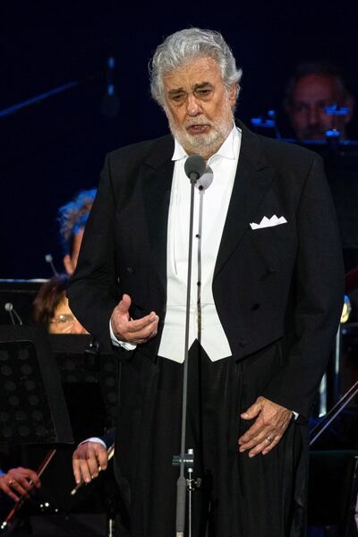 Plácido Domingo.