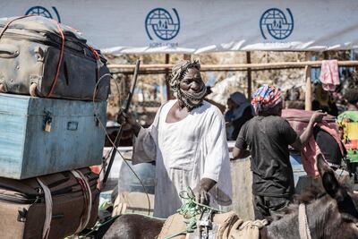 Un refugiado sudanés en un campo de acogida en Metema, Etiopía.