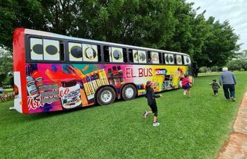 El Bus Artístico de Alamo también prevé visitar otros puntos del país.