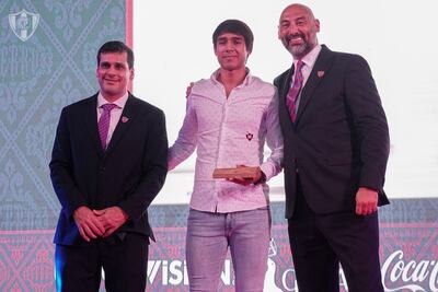 Duarte (c) es uno de los referentes defensivos de Cerro Porteño.