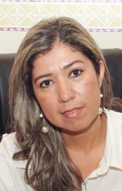 Cinthia Leiva Cardozo, fiscala.