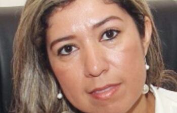 Cinthia Leiva Cardozo, fiscala.