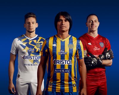 Así son las indumentarias del Sportivo Luqueño.