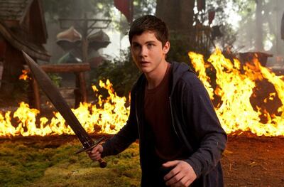Logan Lerman interpretó a Percy Jackson en dos películas estrenadas en 2010 y 2013.