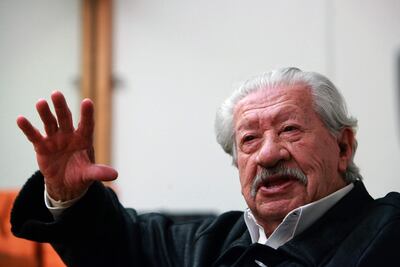 Fotografía de archivo del actor mexicano Ignacio López Tarso durante una entrevista con EFE, en Ciudad de México (México).