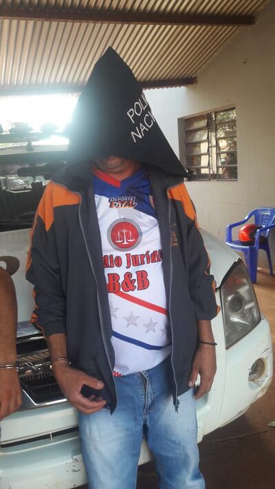 El sindicado se encuentra recluido en el calabozo de la Dirección de Policía, a disposición del Juzgado.