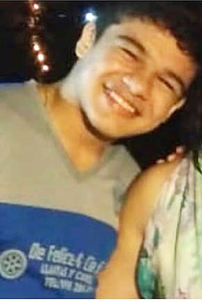 Bruno Matías Gómez Ferreira fue hallado muerto en el río.