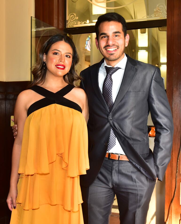 Ana Servín y Germán García.