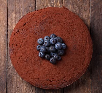 Cheesecake de cacao.
