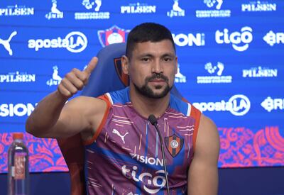 Juan Gabriel Patiño   (29 de noviembre de 1989), ayer en rueda de prensa