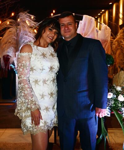 Contrajeron matrimonio Irma Cáceres y Romeo Ruoss.