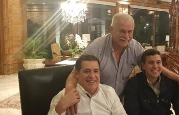 Nazario Rojas, Horacio Cartes, santiago Peña