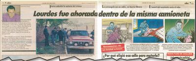 ABC Color del 3 de agosto de 1993, con la confesión detallada que hizo Carlos Paiva sobre el asesinato de Lourdes Pino.