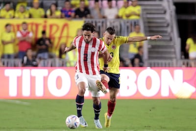 Paraguay cayó ante Colombia en partido amistoso
