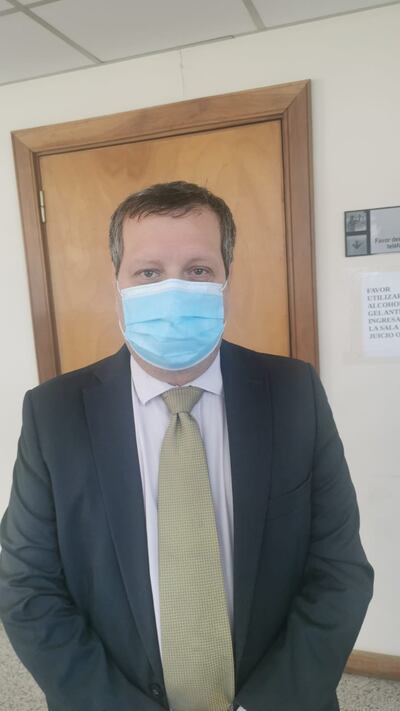 Abogado Guillermo Ferreiro, asumió hoy la defensa de Vivian Genes