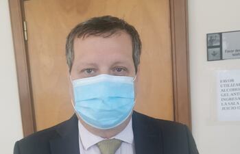 Abogado Guillermo Ferreiro, asumió hoy la defensa de Vivian Genes