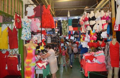 El sector ropería y alimentos experimentó un leve repunte por las fiestas de Fin de Año.