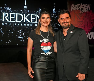 Johana Urdapilleta, brand manager, y Guillermo Vudoyra, gerente de la división.