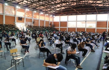 Un total de 5.171 jóvenes se presentaron a rendir, de los 6.356 habilitados.