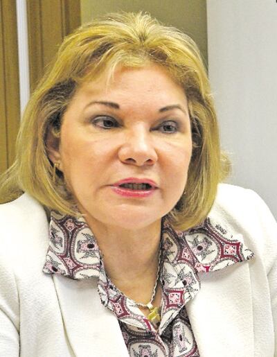 Marta González Ayala, exviceministra de Tributación que pretende una millonaria compensación.
