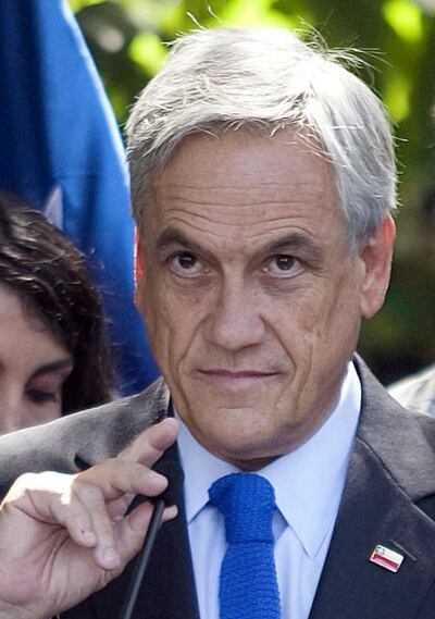 Sebastián Piñera, presidente.