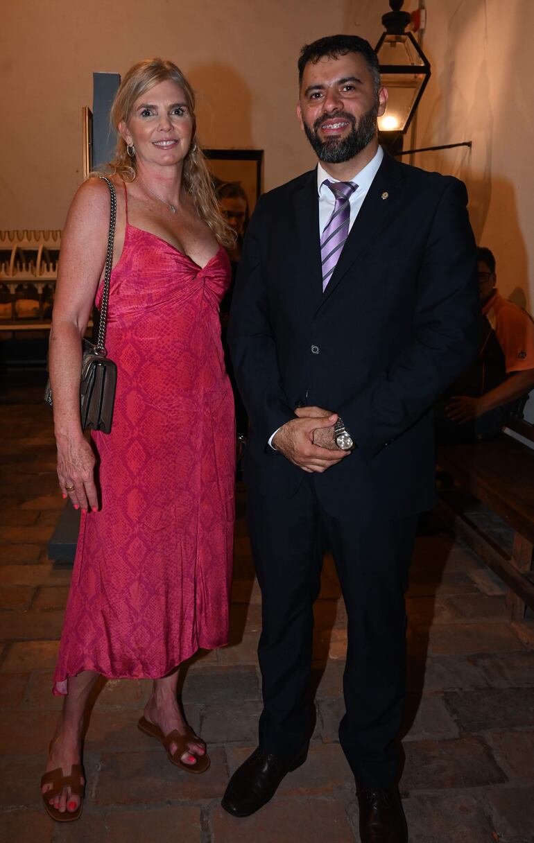 Diana Domínguez y Marcelo Cuenca.
