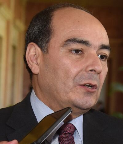 Antonio Rivas Palacios, excanciller nacional. Juró ayer como nuevo embajador ante la República de Chile.