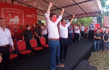 El Ministro de Educación, Juan Manuel Brunetti, presentó precandidatura a la Vicepresidencia en Pirayú