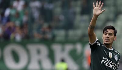 Gustavo Raúl Gómez (28), defensor paraguayo del Palmeiras, que esta noche visita al São Paulo, por los cuartos de final de la Copa Libertadores.