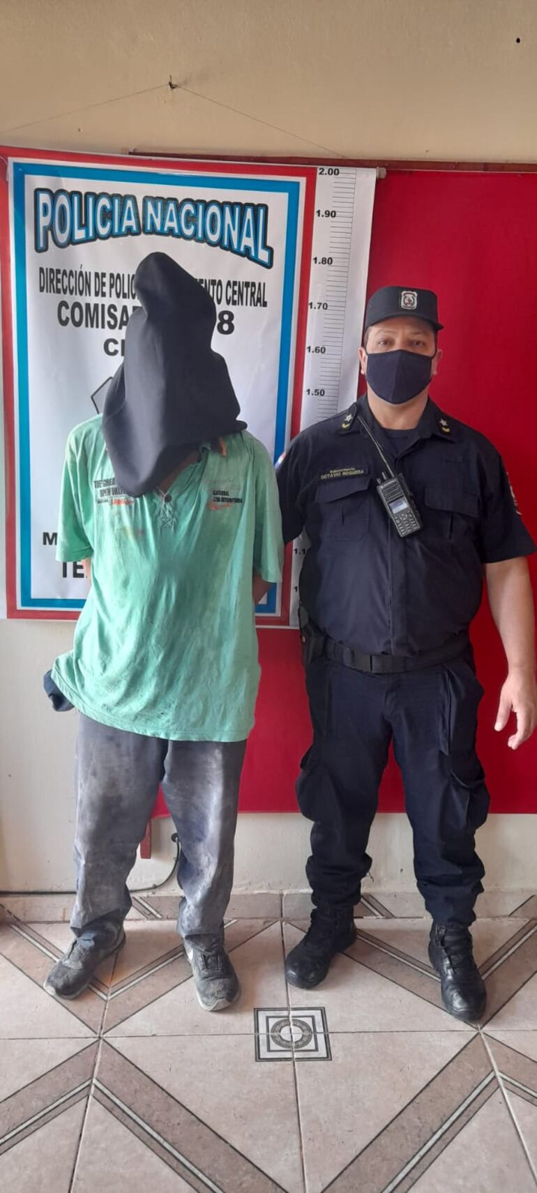 Cristhian Daniel Escobar Ocampos, autor confeso del crimen.