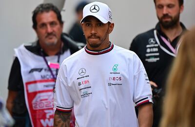 Lewis Hamilton, piloto ingles de la escudería Mercedes de Fórmula 1