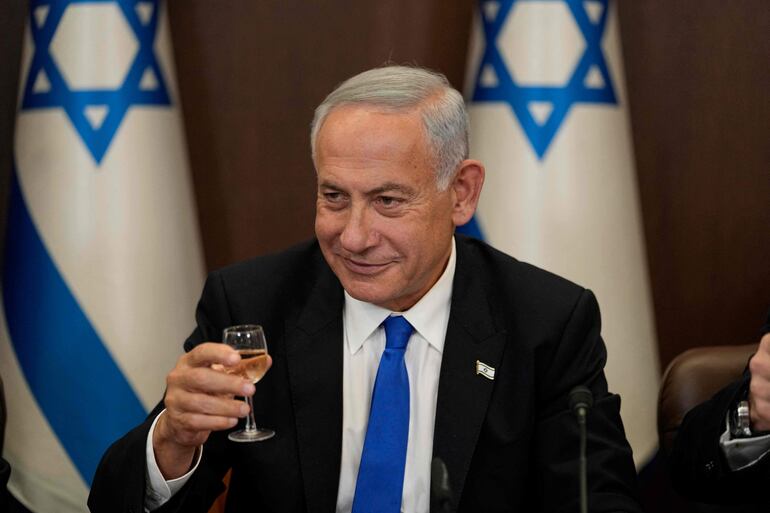 Benjamin Netanyahu, primer ministro de Israel.