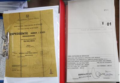 Uno de los expedientes con los planos para la obra ya se encuentra en la comuna capitalina.