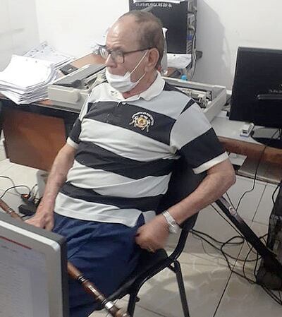 Arístides Efraím Pereira Retamozo, sospechoso del feminicidio.