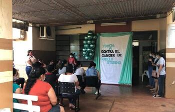 Más de 70 mujeres asistieron a la jornada de atención ginecológica en Santa Rosa del Monday.