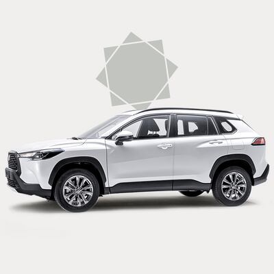 El Shopping del Sol sorteará este Toyota Corolla Cross Hybrid 2021.