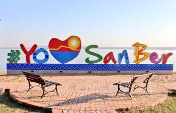 Uno de los sitios preferidos por los visitantes de San Ber para tomarse la foto del recuerdo o para las redes sociales.