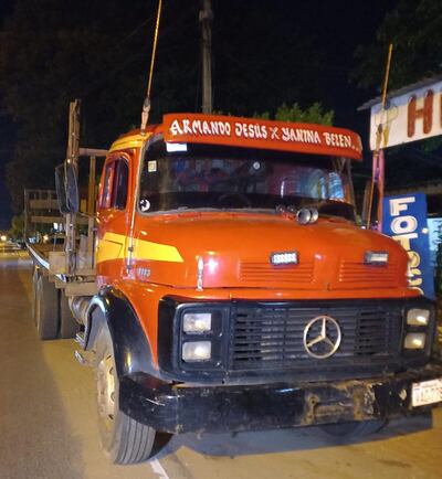 El camión quedó demorado en Limpio y el conductor fue retenido en la comisaría local.