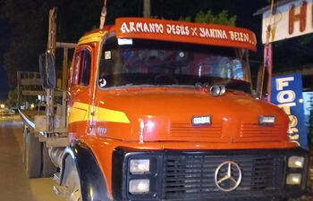 El camión quedó demorado en Limpio y el conductor fue retenido en la comisaría local.