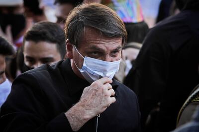 Jair Bolsonaro, presidente de Brasil.