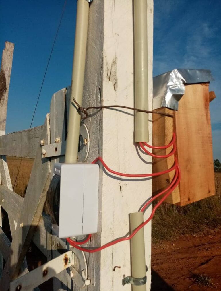 FOTOMAIL 047-01-2022 INTERIORConexión clandestina. San Ignacio, Gentileza. 4/01/22