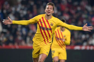 Luuk de Jong, delantero holandés del Barcelona.