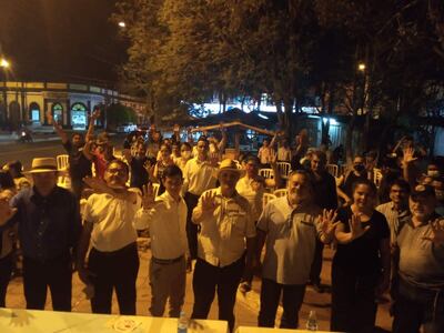 Encuentro de la "Alianza Unidos por Santaní" realizado en esta la misma ciudad.