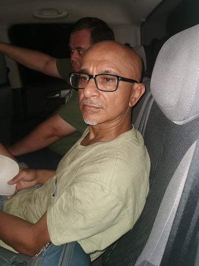 Carlos Alberto Peralta Villalba, detenido.