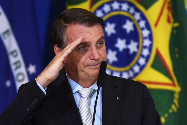 Jair Bolsonaro, presidente de Brasil.